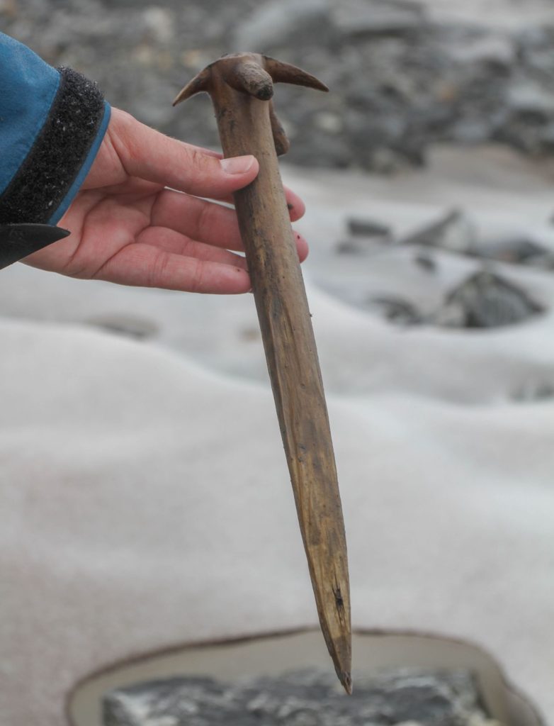 Remains of daily life: A wooden whisk from Lendbreen