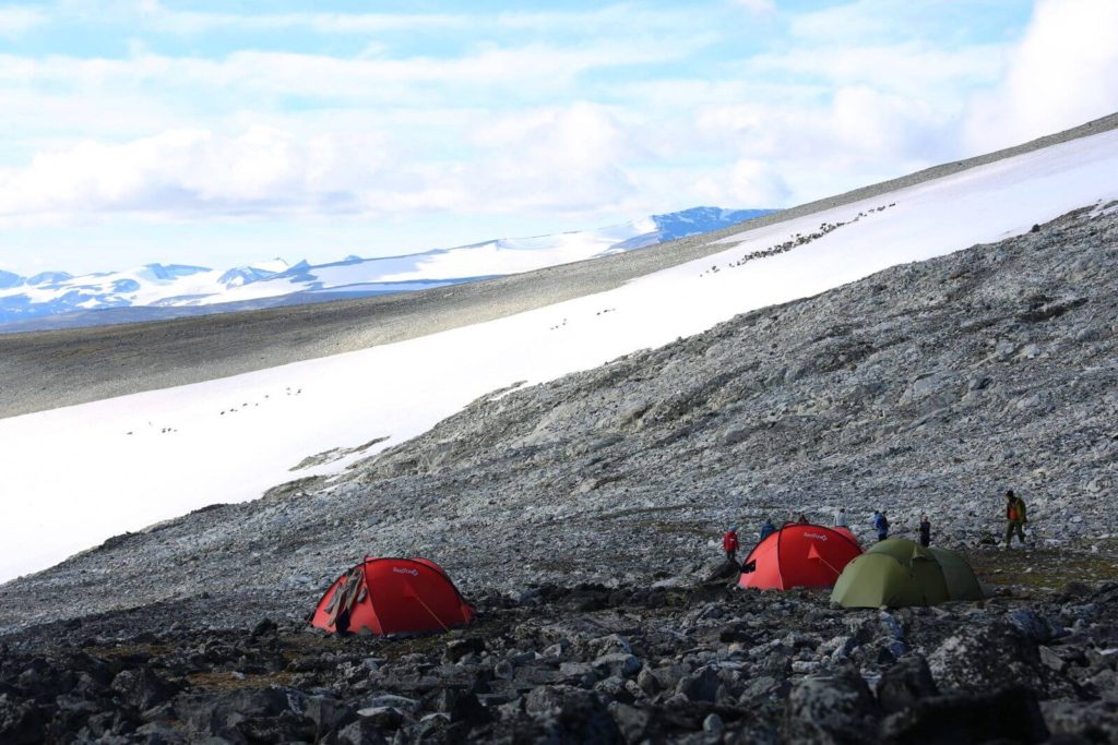 Our secret arrow site, deep in the Jotunheimen Mountains.