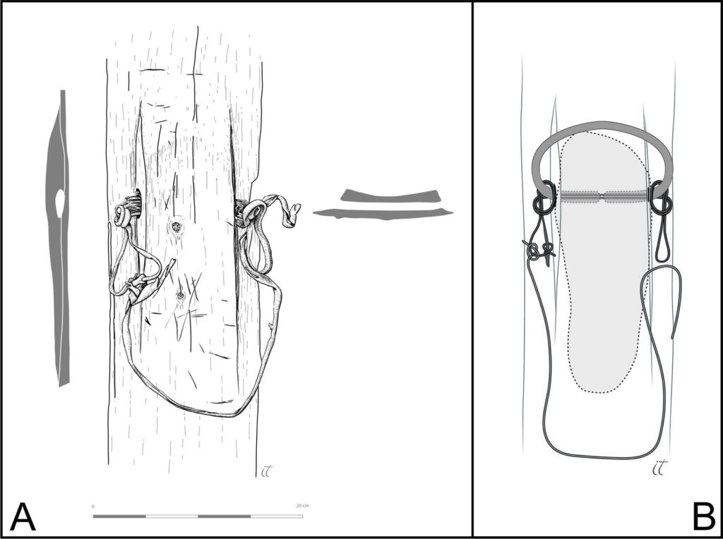 The binding of the Digervarden ski