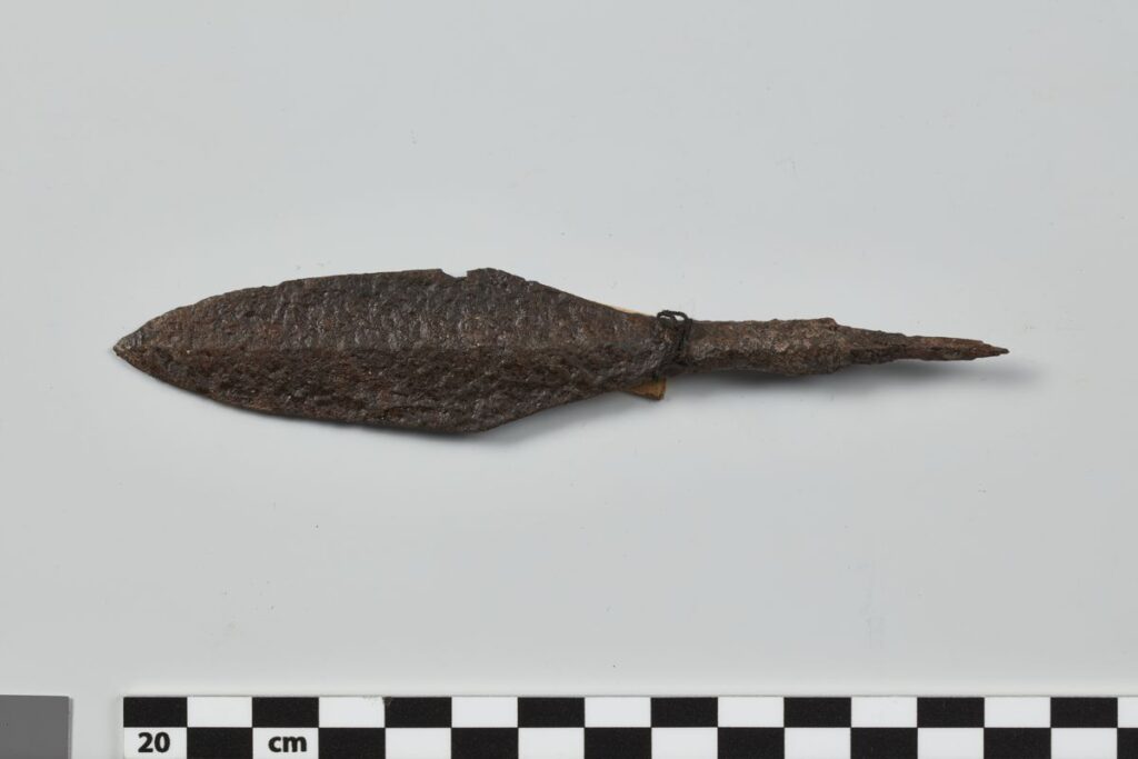 An arrowhead from Mount Galdhøe.